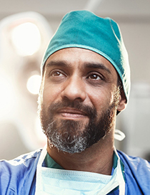 doctor in operating room