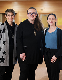 Drs. Michelle Dow and Emma Leon and female colleague