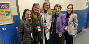 group of female physicians