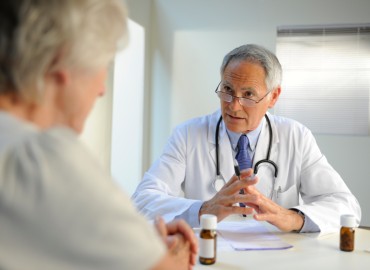 image of a doctor and patient 